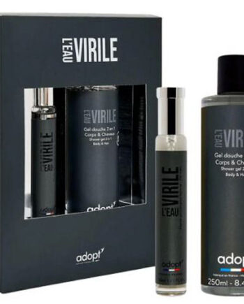 Adopt Parfums Francais Eau Virile Gaveæske Eau Parfum  Shower Gel 250ml