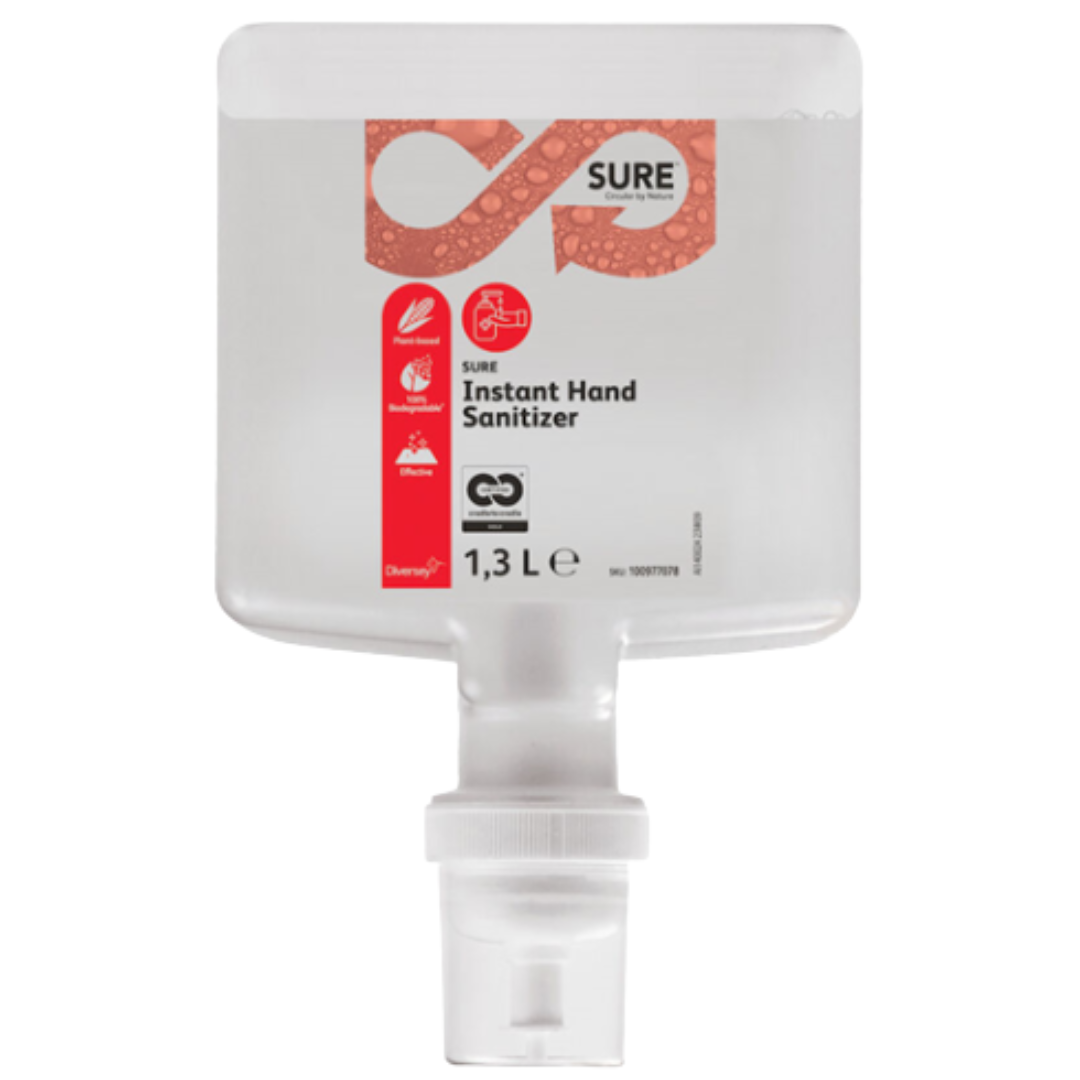 Hånddesinfektion Skum Sure Instant Hand Sanitizer 3ltr Med Parfume Til Dispenser