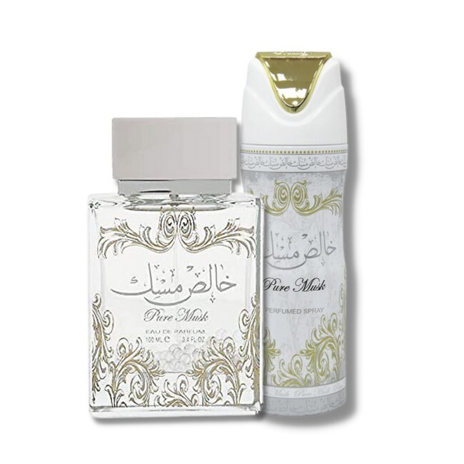 Lattafa Perfumes Pure Musk Eau Parfum Gavesæt