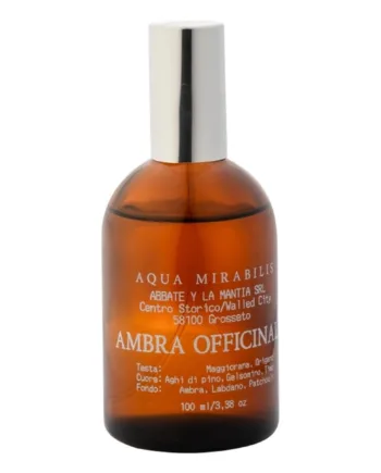 Abbate Mantia Aqua Mirabilis Ambra Officinale 100
