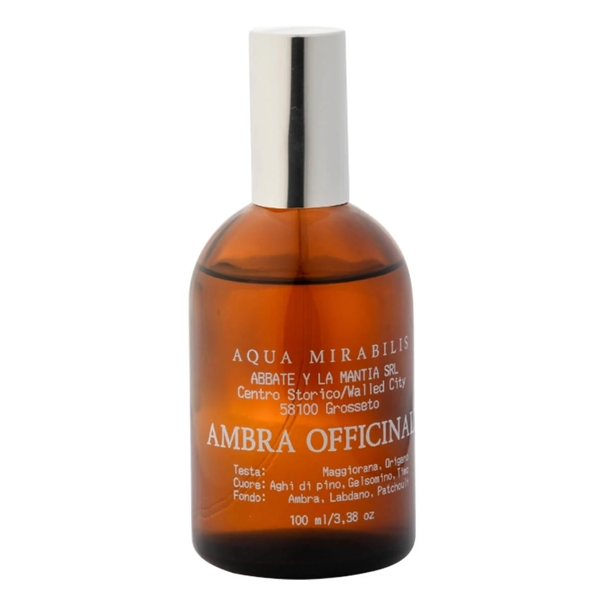 Abbate Mantia Aqua Mirabilis Ambra Officinale 100