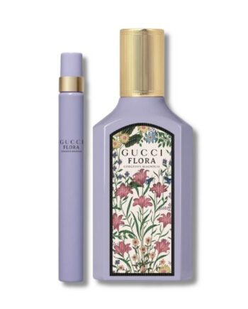 Gucci Flora Gorgeous Magnolia Eau Parfum Sæt  Travel Spray