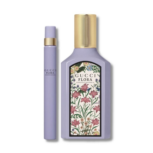 Gucci Flora Gorgeous Magnolia Eau Parfum Sæt Travel Spray