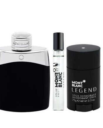 Montblanc Legend Homme Sæt 100 Edt Deodorant Travel Spray