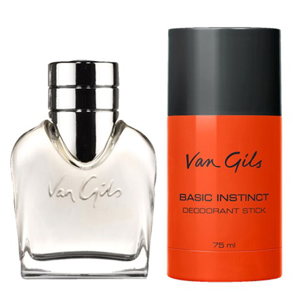 Van Gils Basic Instinct Eau Toilette 40ml Deodorant Stick 75ml