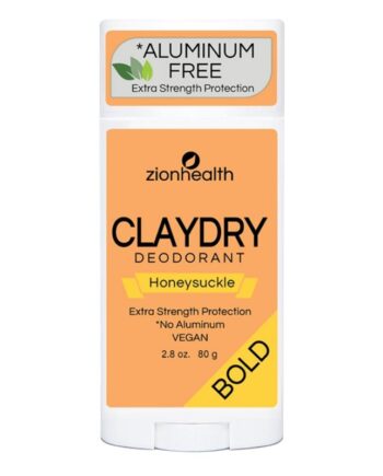 Zionhealth Bio Claydry Deodorant Honeysuckle