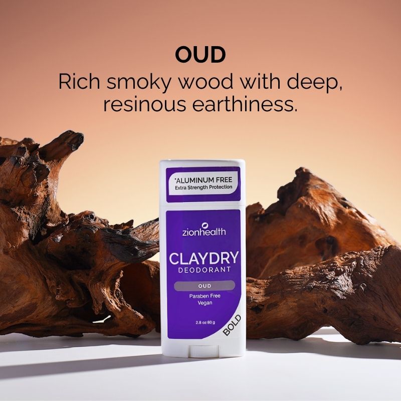 Zionhealth Bio Claydry Deodorant Oud