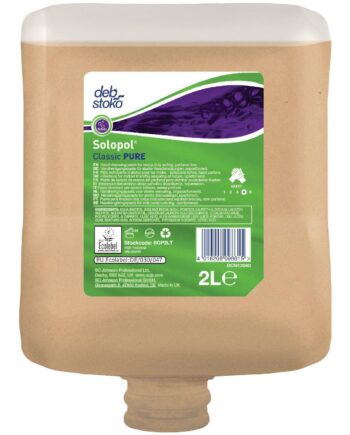 Deb Stoko Solopol Classic Pure Håndrens Rensestyrke Parfume Farve
