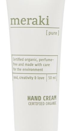 Håndcreme Meraki Pure økologisk   Allergivenlig Håndpleje Parfume Fri