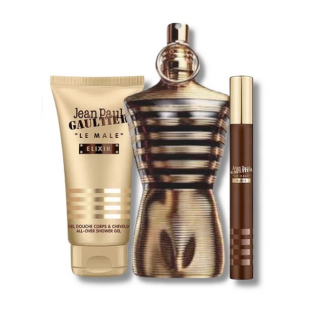 Jean Paul Gaultier Male Elixir Parfum Sæt 125 Shower Gel