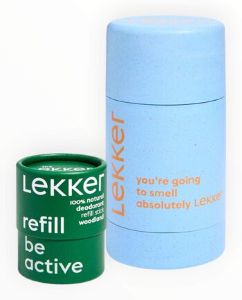 The Lekker Company Deodorant Stick Refill Starter Set Active