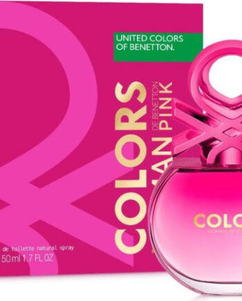 United Colors Benetton Eau Toilette Natural Spray Woman Colors Benetton Pink 50ml