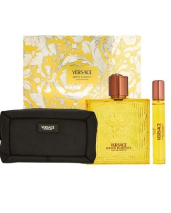 Versace Eros Energy Eau Parfum Sæt 100  Toilettaske