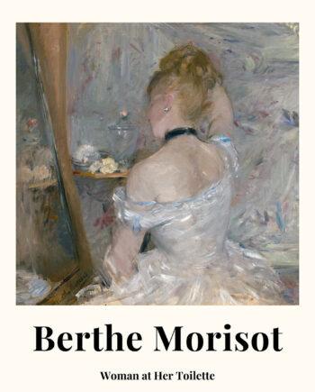 Woman Her Toilette Berthe Morisot
