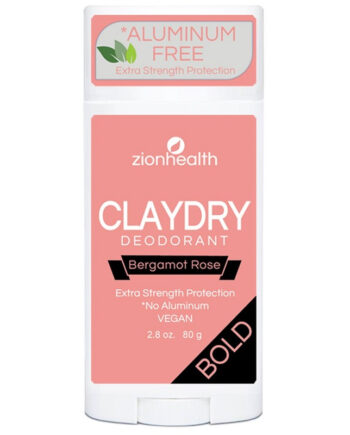 Zionhealth Bio Claydry Deodorant Bergamot Rose 80g