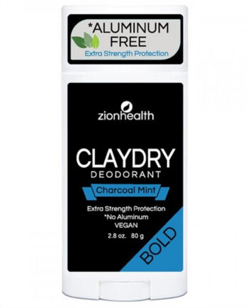 Zionhealth Bio Claydry Deodorant Charcoal Mint 80g