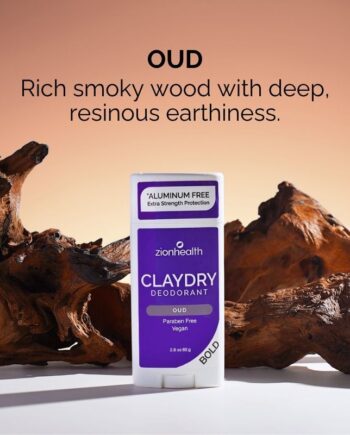 Zionhealth Bio Claydry Deodorant Oud