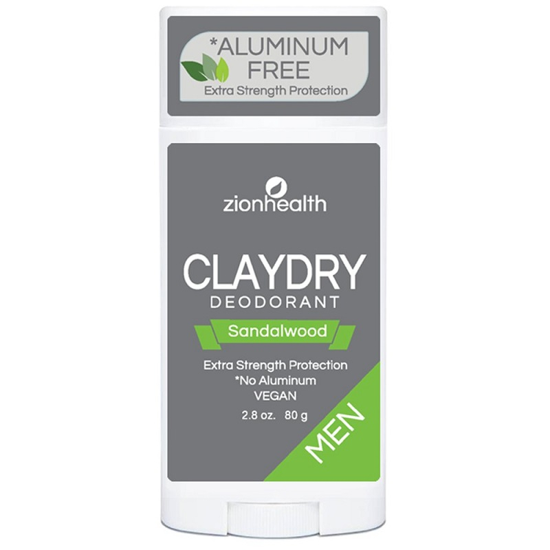 Zionhealth Bio Claydry Deodorant Sandalwood 80g