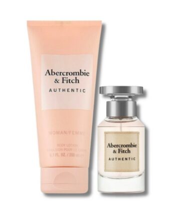 Abercrombie   Fitch Authentic Woman Gaveæske  Body Lotion