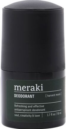 Deodorant Meraki Harvest Moon æbleblomst   Jasmin Uden Parabener Farvestoffer Sort