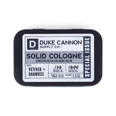 Duke Cannon Solid Parfume Vetiver