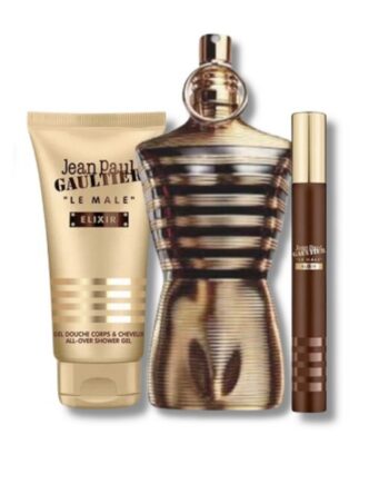 Jean Paul Gaultier Male Elixir Parfum Sæt 125  Shower Gel