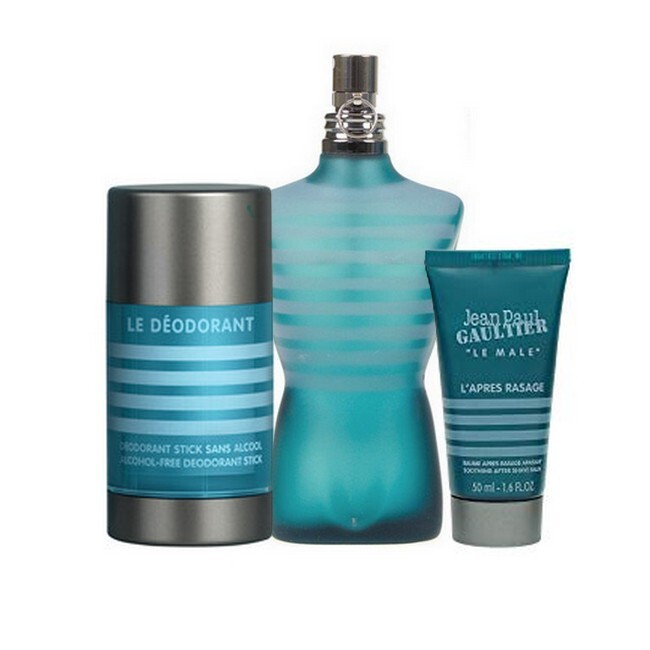 Jean Paul Gaultier Male Sæt 125 Edt Deodorant Stick After Shave