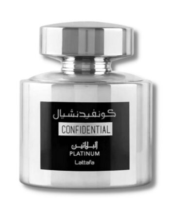 Lattafa Perfumes Confidential Platinum Eau Parfum 100