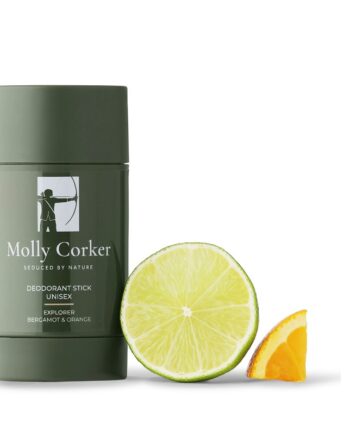 Molly Corker Natural Deodorant Stick Bergamot  Orange Explorer
