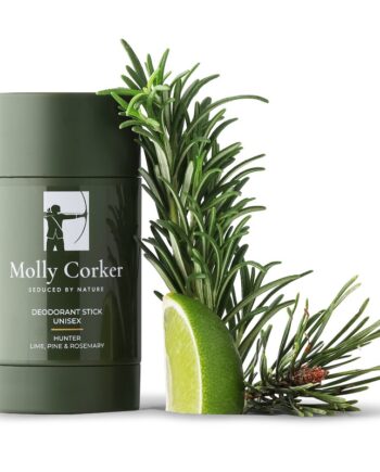 Molly Corker Natural Deodorant Stick Lime  Pine  Rosemary Hunter