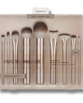 Real Techniques Naturel Complete Brush Kit Makeupbørstesæt
