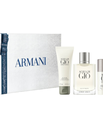 Giorgio Armani Acqua Gio Eau Toilette 50ml  Deodorant Stick  Body Shampoo Gaveæske