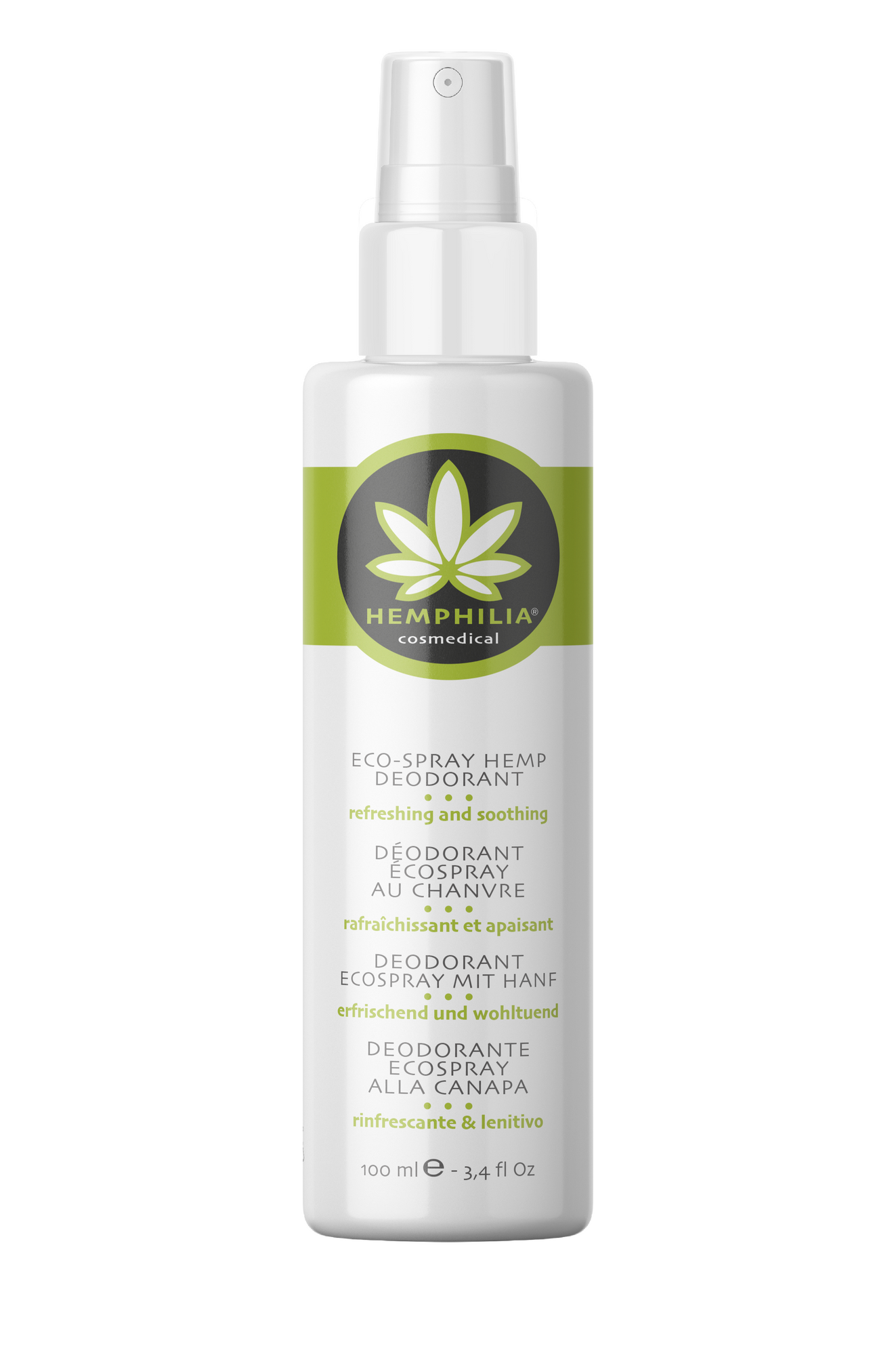Hemphilia økologisk Eco Spray Hemp Deodorant 100